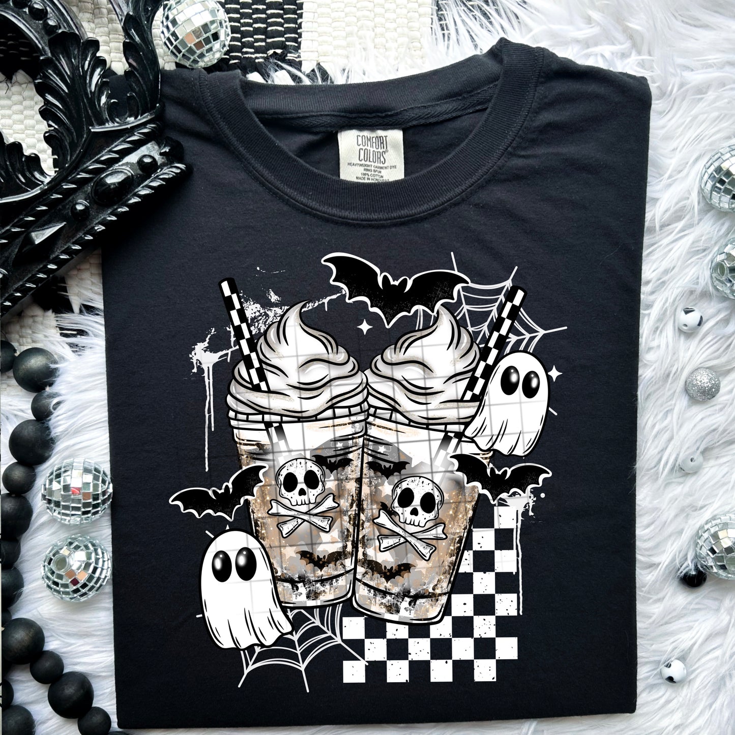 CHECKERED COFFEE - SCREEN PRINT