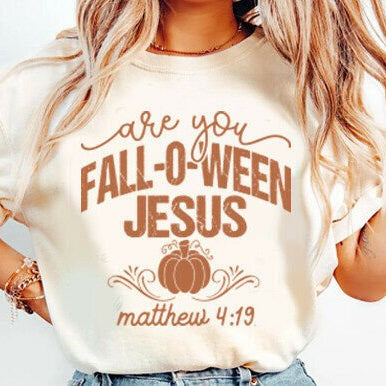 ARE YOU FALL-O-WEEN JESUS? - SCREEN PRINT