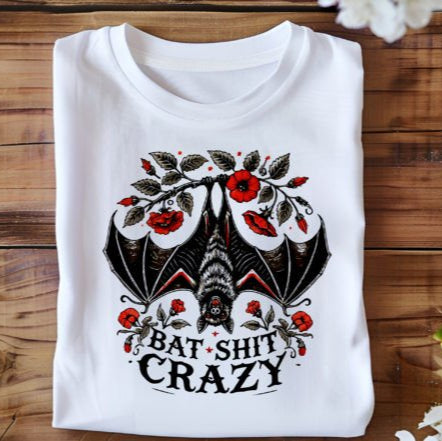 BAT SHIT CRAZY - SCREEN PRINT