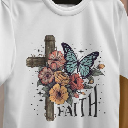 FAITH CROSS - SCREEN PRINT