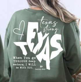 TEXAS STRONG - SCREEN PRINT