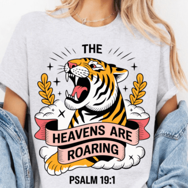 THE HEAVENS ARE ROARING - SCREEN PRINT