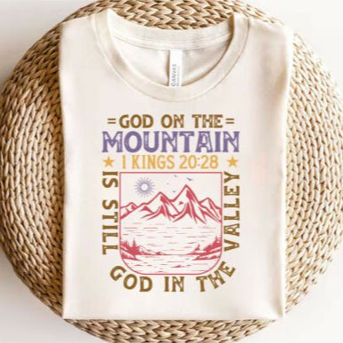 GOD ON THE MOUNTAIN - SCREEN PRINT