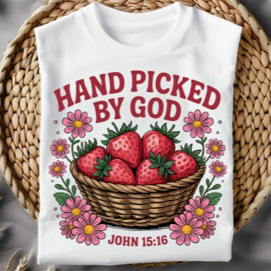 HAND PICKED BY GOD - SCREEN PRINT