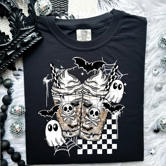 CHECKERED COFFEE - SCREEN PRINT
