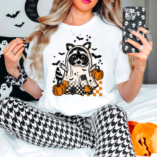 RACCOON PUMPKIN - SCREEN PRINT
