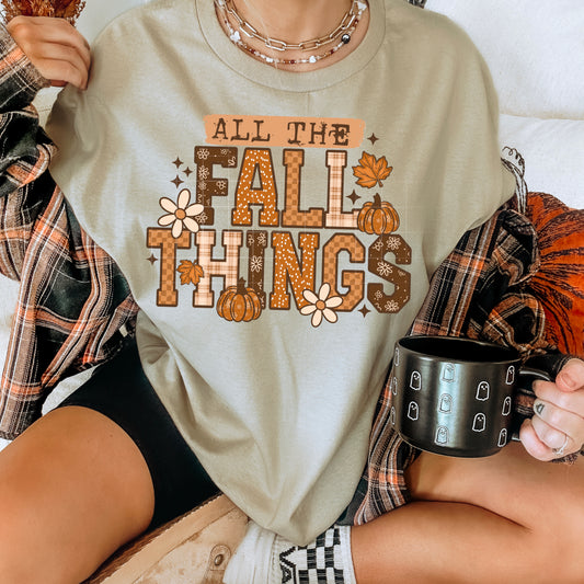 ALL THE FALL THINGS - SCREEN PRINT