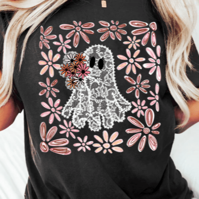 LACE GHOST - SCREEN PRINT
