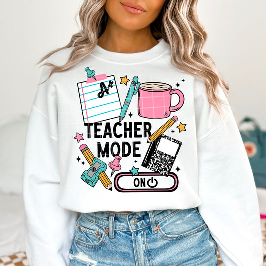 TEACHER MODE ON - SCREEN PRINT
