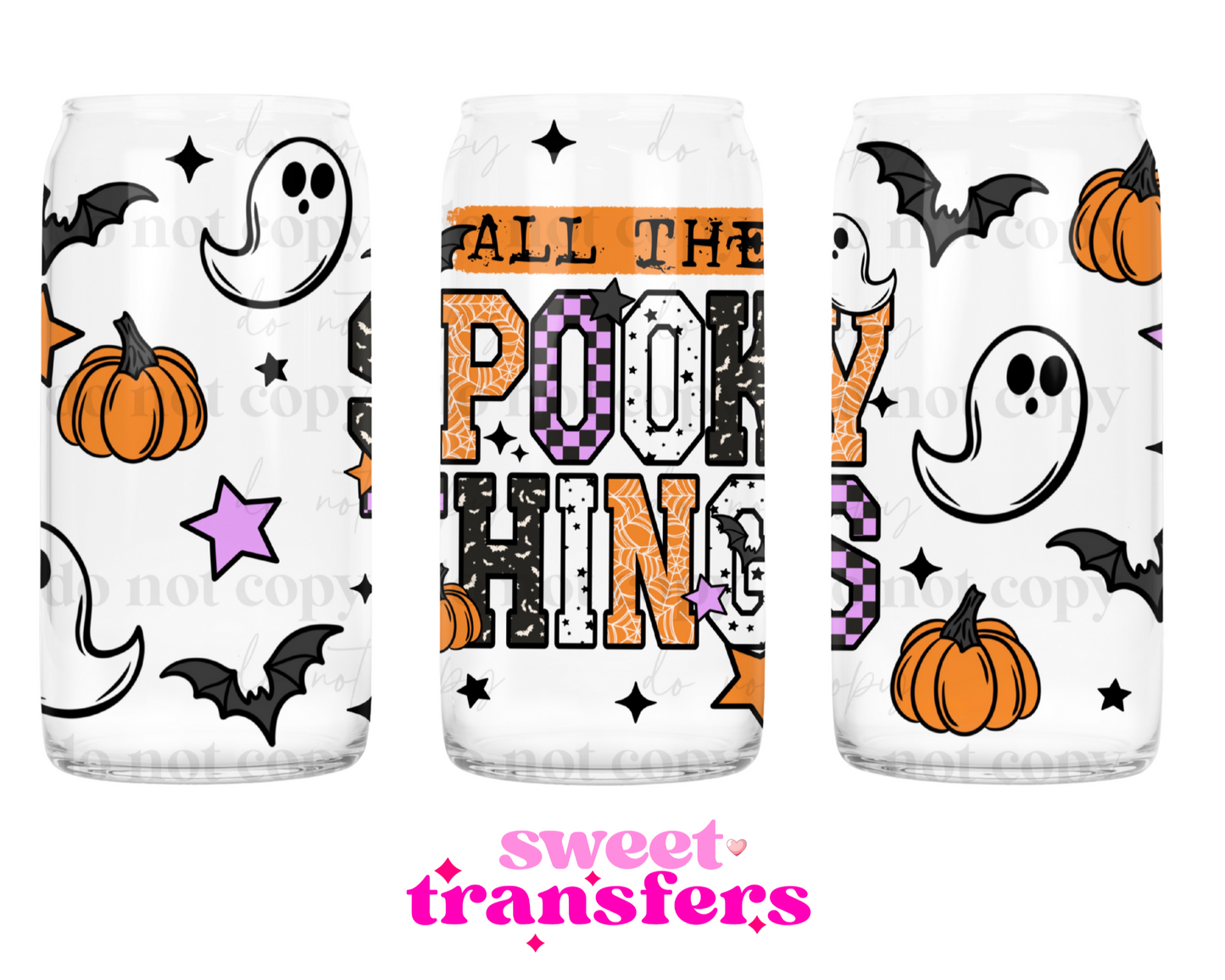 ALL THE SPOOKY THINGS - 16OZ UVDTF