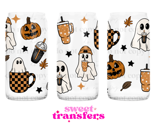 FALL GHOSTIES - 16OZ UVDTF