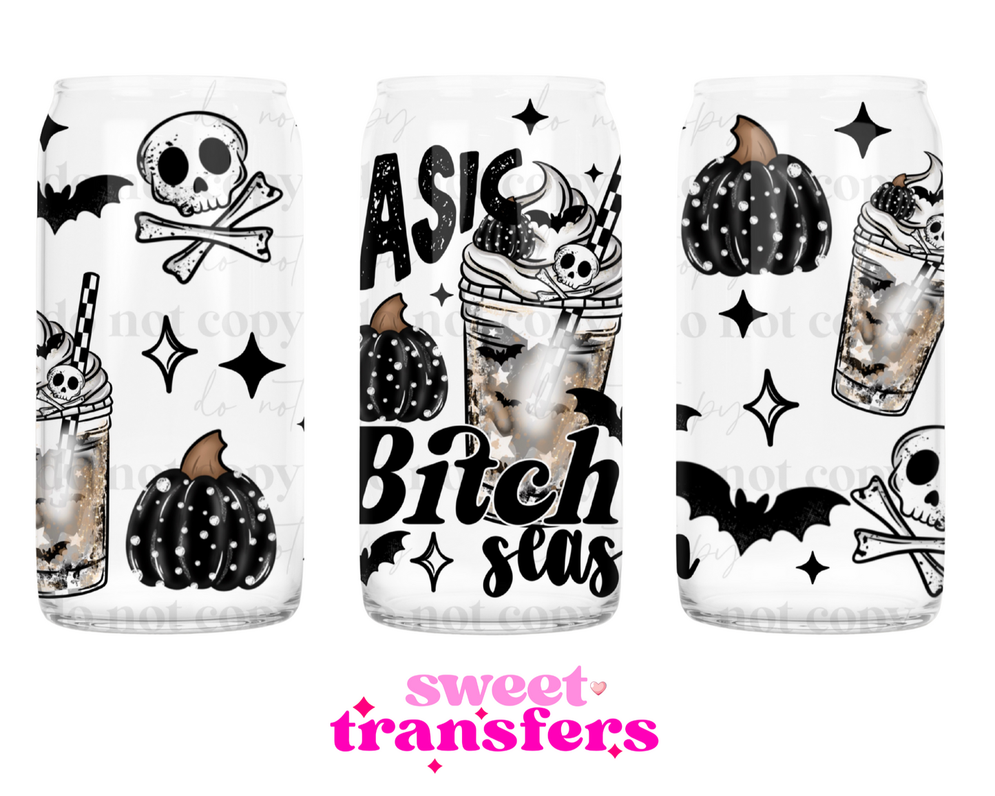 BASIC BITCH SEASON - 16OZ UVDTF