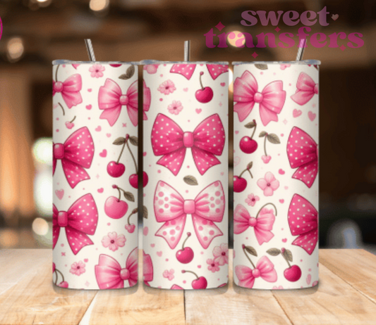 PINK BOW COQUETTE - 20OZ
