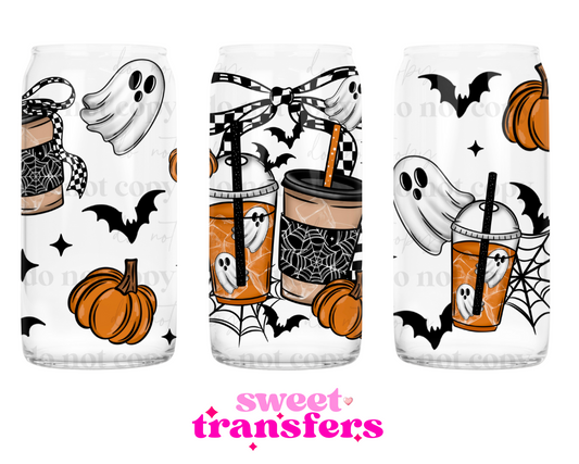 COFFE GHOST BOW - 16OZ UVDTF